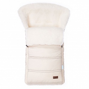 Конверт зимний меховой Nuovita Alpino Bianco, цвет - Сrema/Кремовый (Nuovita, NUO-ALPB_2339)